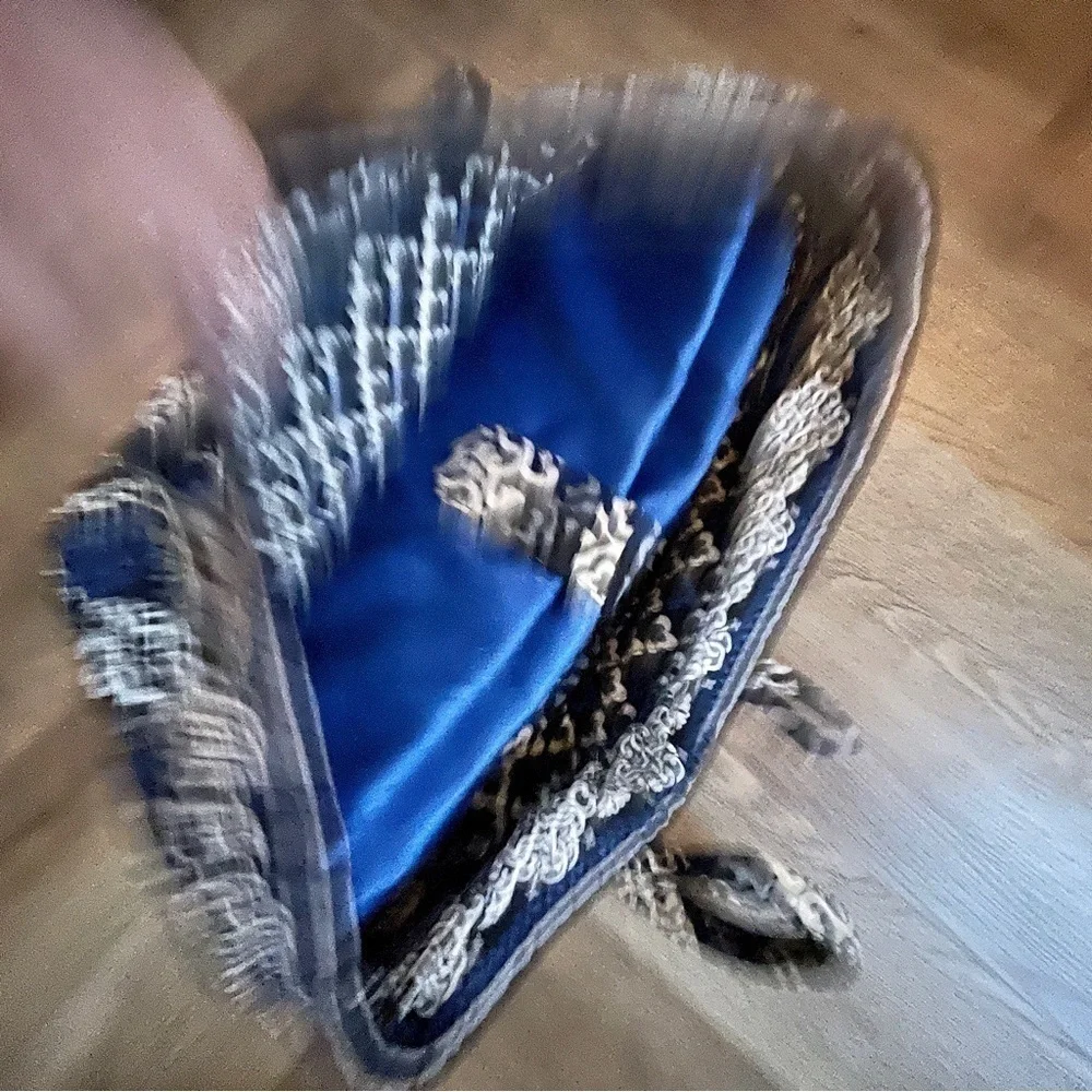 🎯3/$10 Vera Bradley Canterberry Cobalt Baby Diaper Bag Changing Pad